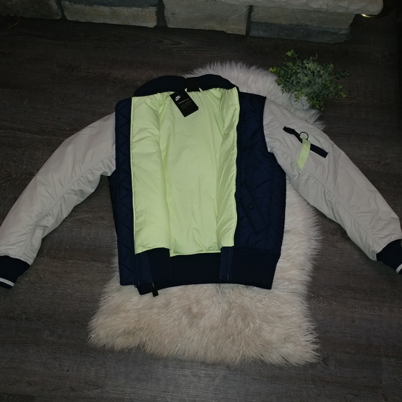 NWT NIKE SPORTSWEAR NSW MEN'S Bomber JACKET Size Medium - Picture 4 of 8
